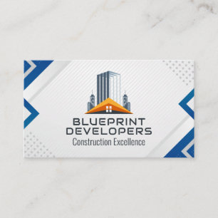 Commercial Properties   Construction Developers Business Card