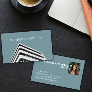 Commercial Real Estate Company Business Card