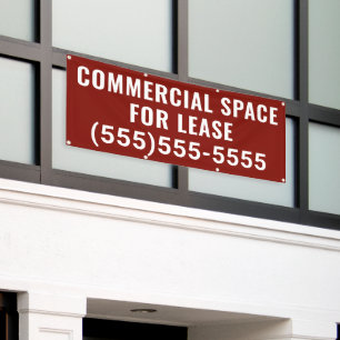 Commercial Space for Lease Banner