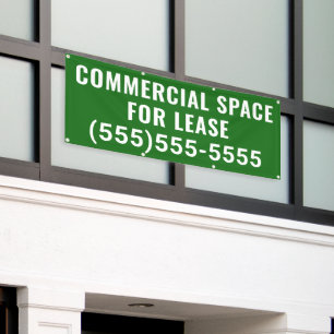 Commercial Space for Lease Banner
