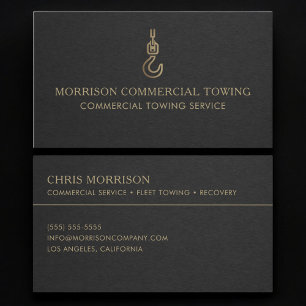 Commercial Towing Business Card