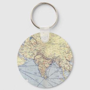 Commercial Trade Routes   South Asia Key Ring