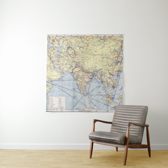 Commercial Trade Routes | South Asia Tapestry (In Situ)