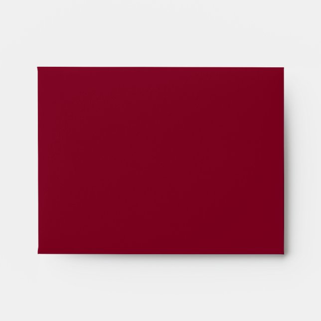 Commercial Traditional Burgundy Envelopes (Front)