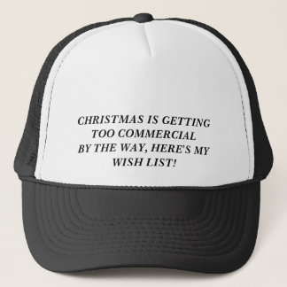 Commercialisation Of Christmas Trucker Hat