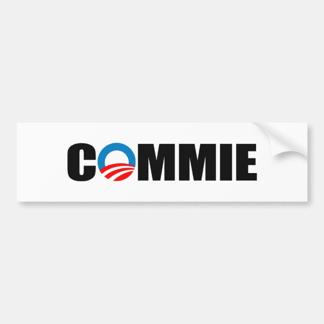COMMIE BUMPER STICKER (Front)