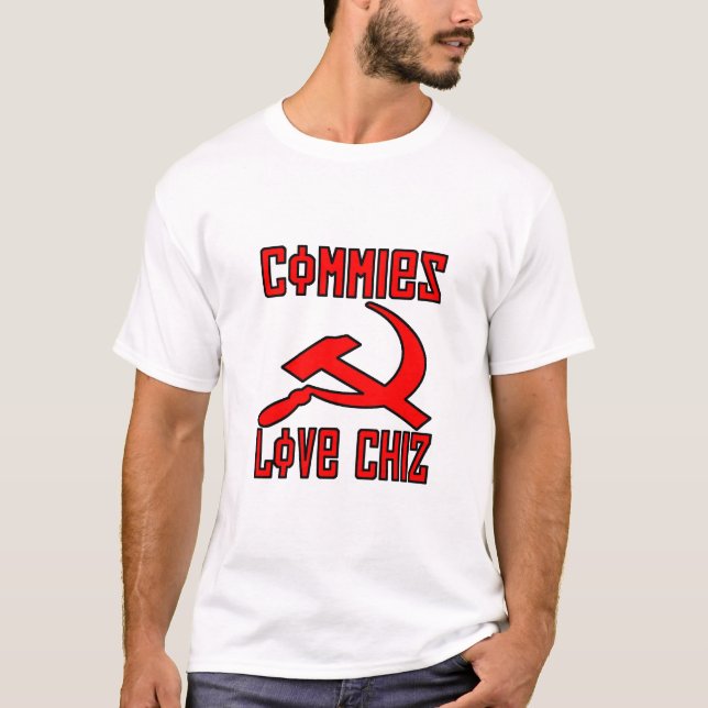 commies love chiz shirt 2 (Front)