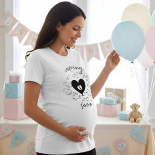 comming soon Mum to be Tri-Blend Shirt