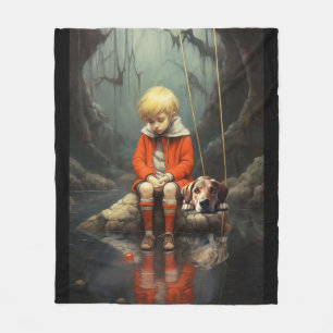Commiserating Fleece Blanket