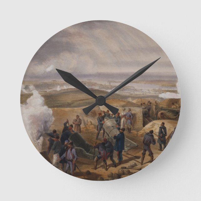 Commissariat Difficulties, plate from 'The Seat of Round Clock (Front)