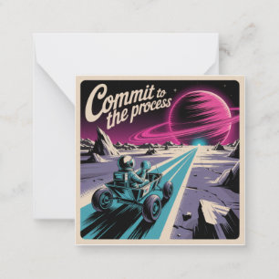 Commit To The Process Card