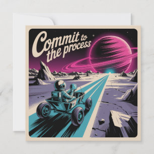 Commit To The Process Invitation
