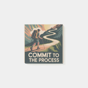 Commit To The Process Post-it Notes
