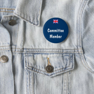 Committee Member 6 Cm Round Badge