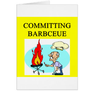 committing barbecue joke