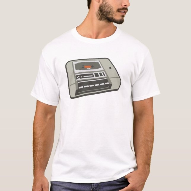 Commodore 64 VIC-20 Datasette T-Shirt (Front)