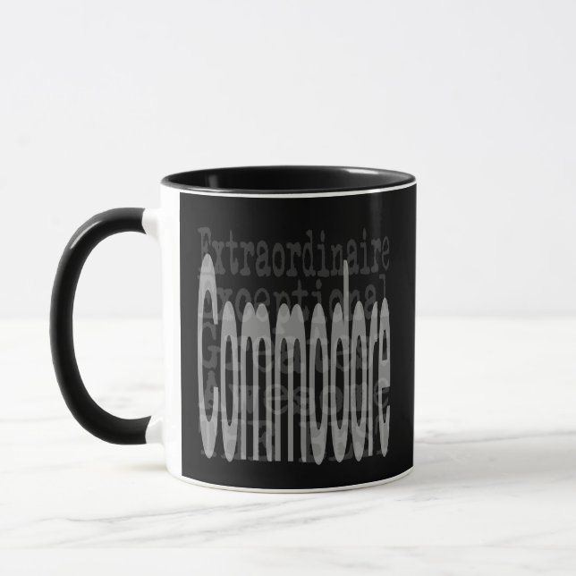 Commodore Extraordinaire Mug (Left)