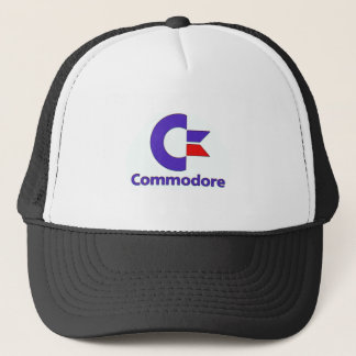commodore retro trucker hat