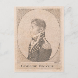 Commodore Stephen Decatur Postcard