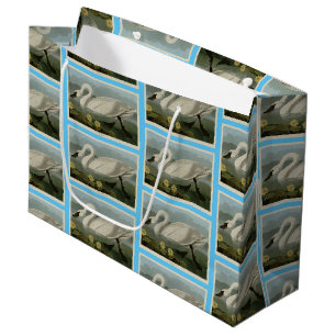 Common American Swan - Audubon's Birds of America Large Gift Bag