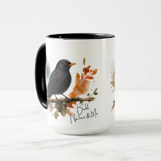 Common Blackbird - Birds, Nature & Me Mug