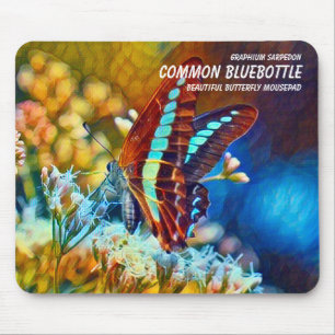 Common Bluebottle Mouse Mat