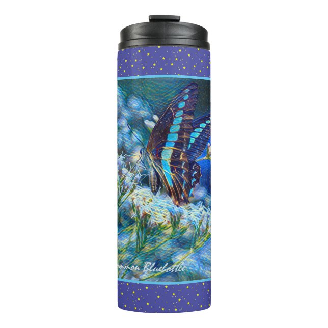 Common Bluebottle：Thermal Tumbler (Front)