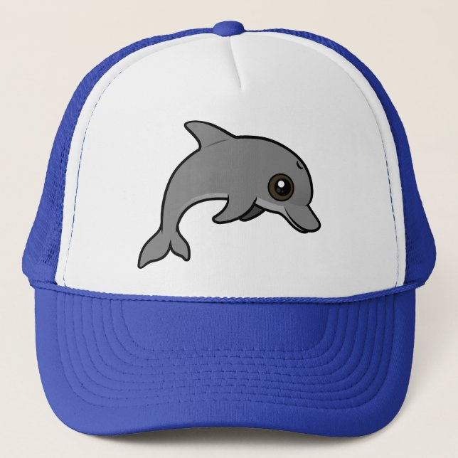 Common Bottlenose Dolphin Trucker Hat (Front)
