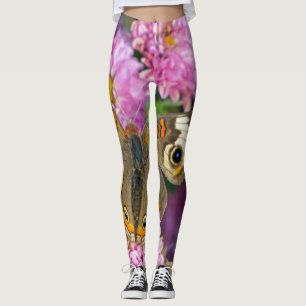 Common Buckeye Butterfly Leggings