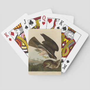 Common Buzzard - from Audubon's Birds of America Playing Cards