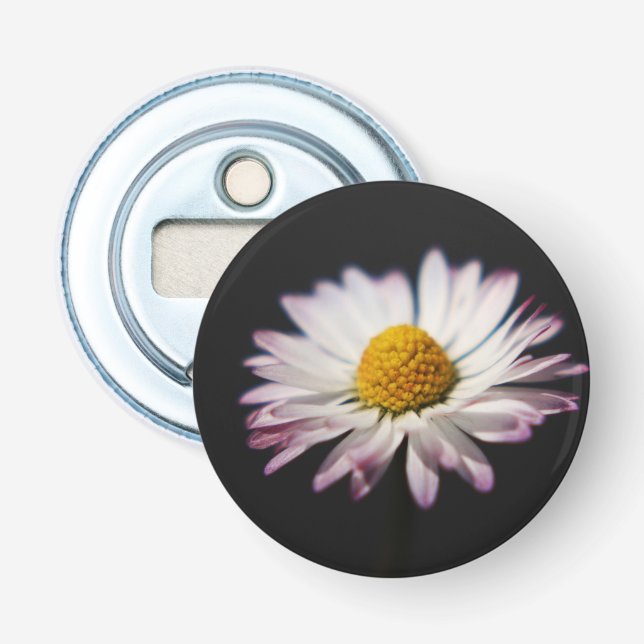 Common Daisy bom Bottle Opener (Front)