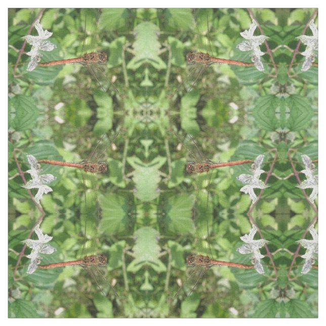 Common Darter Dragonfly Animal Craft Fabric (Swatch)