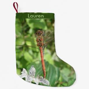 Common Darter Dragonfly Custom Christmas Stocking