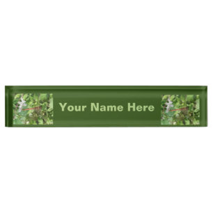 Common Darter Dragonfly Custom Nameplate