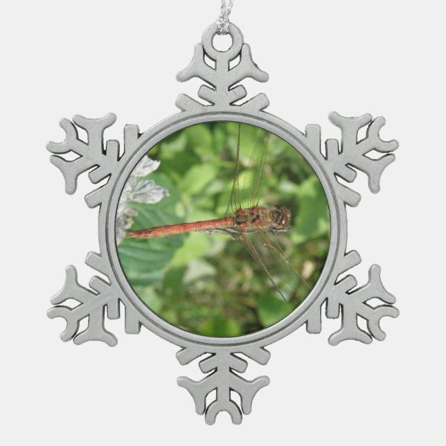 Common Darter Dragonfly Ornament (Front)