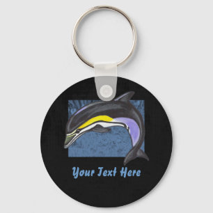 Common Dolphin Keychain