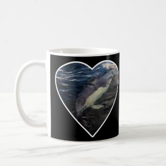 Common Dolphin Swimming Mug