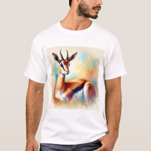 Common Gazelle 210724AREF134 - Watercolor T-Shirt