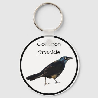 Common Grackle Key Ring