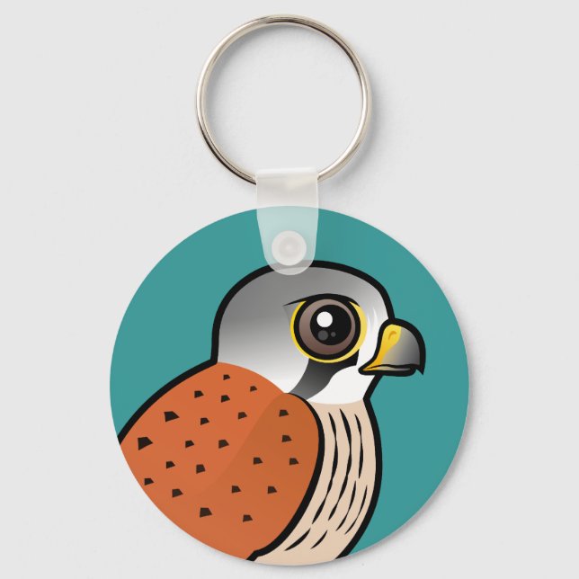 Common Kestrel Key Ring (Front)