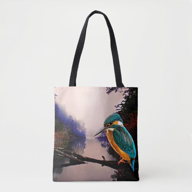 Common Kingfisher Tote Bag (Front)