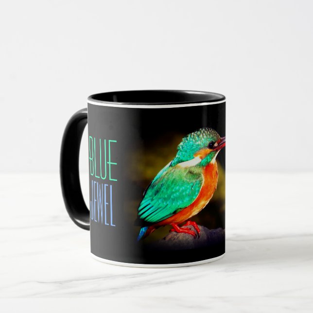 Common Kingfisher(Ver. 2.0)：Mug Mug (Front Left)