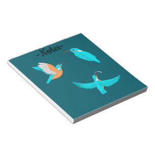Common Kingfishers Notepad