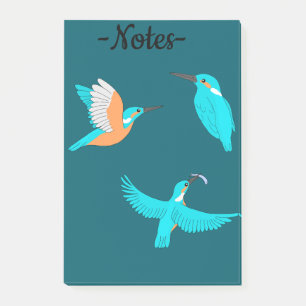 Common Kingfishers Post-it Notes