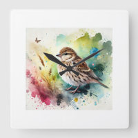 Common Linnet 210724AREF102 - Watercolor