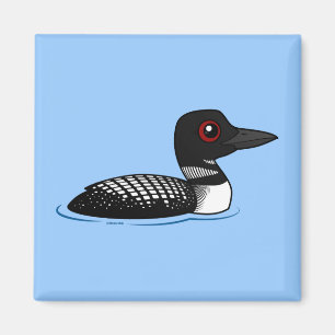 Common Loon, breeding adult Magnet