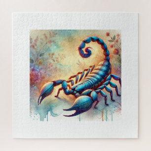 Common scorpion 111024AREF120 - Watercolor Jigsaw Puzzle