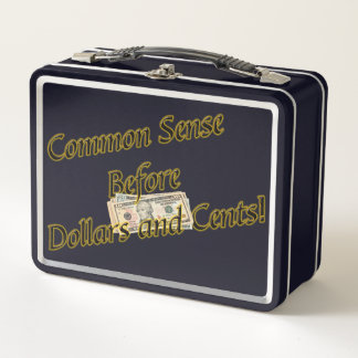 Common Sense Metal Lunch Box