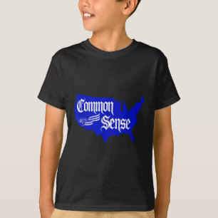 Common Sense Usa Patriotic Proud American Spirit D T-Shirt