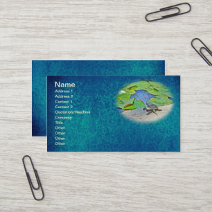 Common Snapping Turtle - Chelydra serpentina Business Card